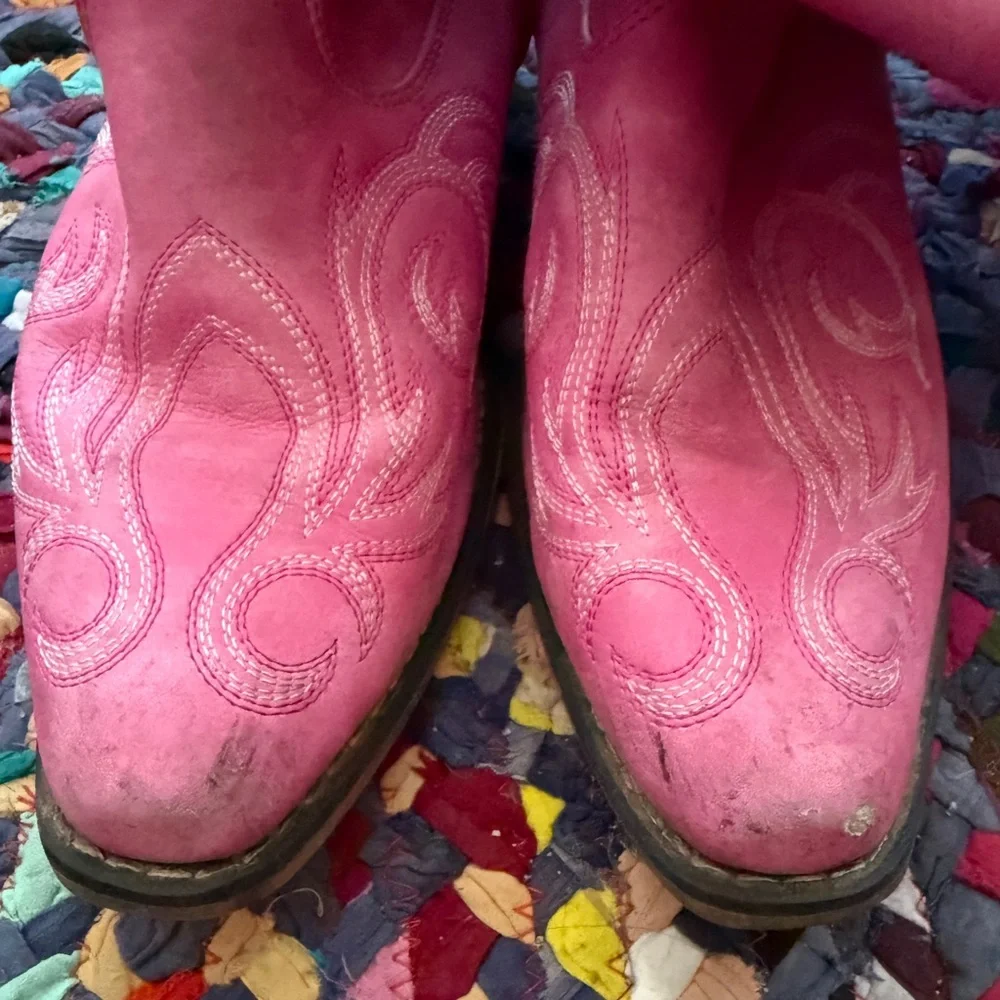 Pink Roper Boot - Picture 2 of 5